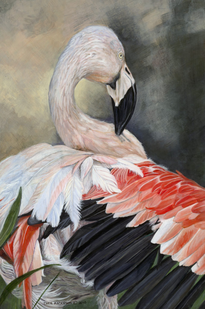 AcrylicWorks: Acrylic paintings with bold values, anderson