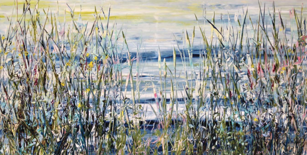 Acrylic paintings: WATERFRONT Hanna MacNaughtan Acrylic on canvas